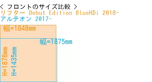 #リフター Debut Edition BlueHDi 2018- + アルテオン 2017-